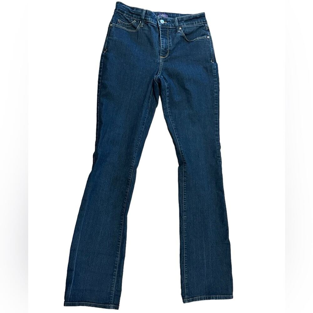 NYDJ Women’s Size 8L Billie Mini Bootcut Jeans w/ Lift and Tuck Technology